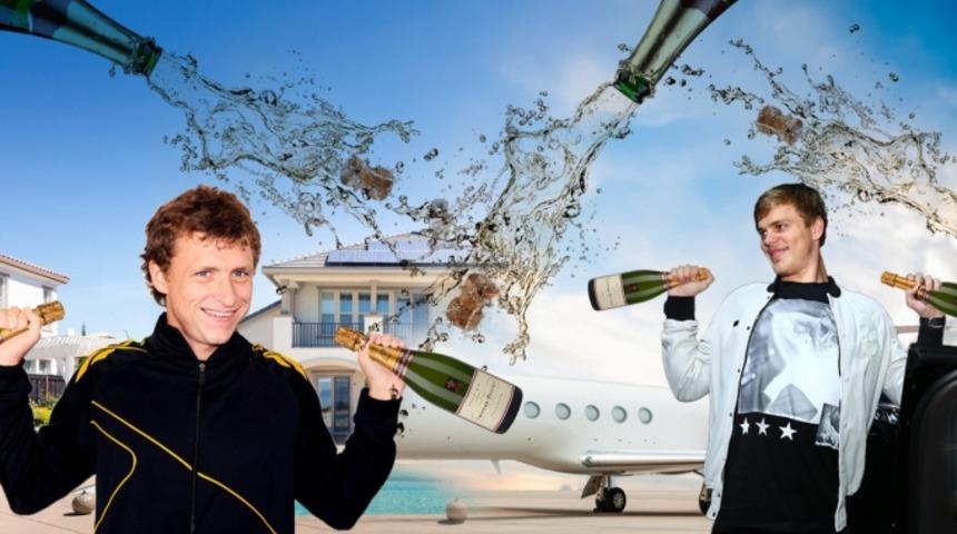 Rusya'yı karıştıran 'şampanya' partisi!