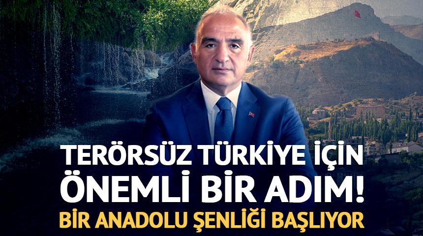 Bakan Ersoy Bir Anadolu Şenliği’ni duyurdu! Hakkari’de başlıyor “Terörsüz Türkiye’de kültür ve sanatı yeni bir seviyeye taşıyacağız”