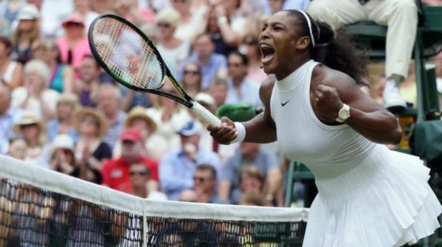 Wimbledon'da şampiyon Serena Williams