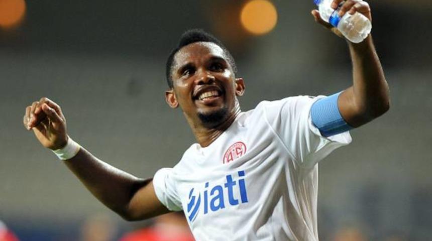 Samuel Eto'o 'Antalyalı' oldu
