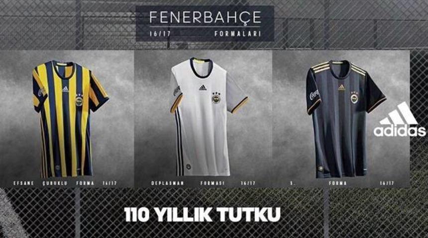 Fenerbah&ccedil;e'nin 110. yıl formaları belli oldu