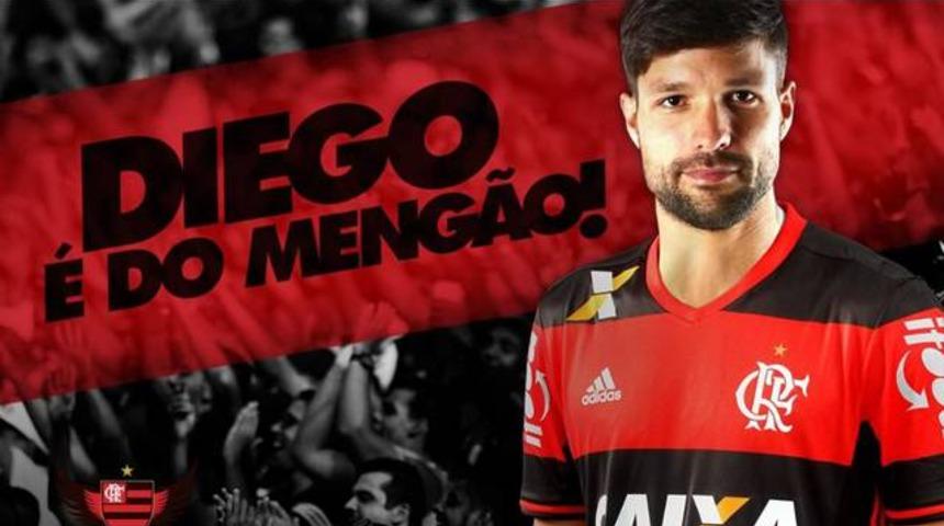 Diego Ribas resmen Flamengo'da
