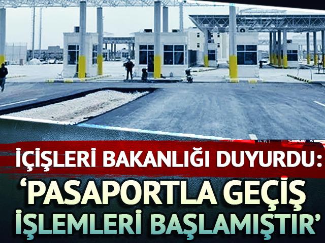 Suriye Kara Hudut Kapılarından geçiş işlemleri başladı!