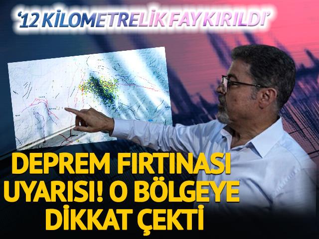 Uzman isim o bölgeye dikkat çekti! ‘12 kilometrelik fay kırıldı’