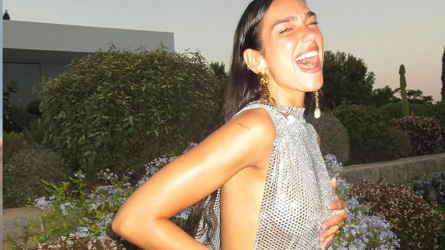 Dua Lipa yine çok iddialı! Dantelli bluzuyla poz verdi aşk itirafı geldi