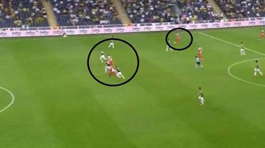 Fenerbah&ccedil;elileri &ccedil;ıldırtan ofsayt pozisyonu