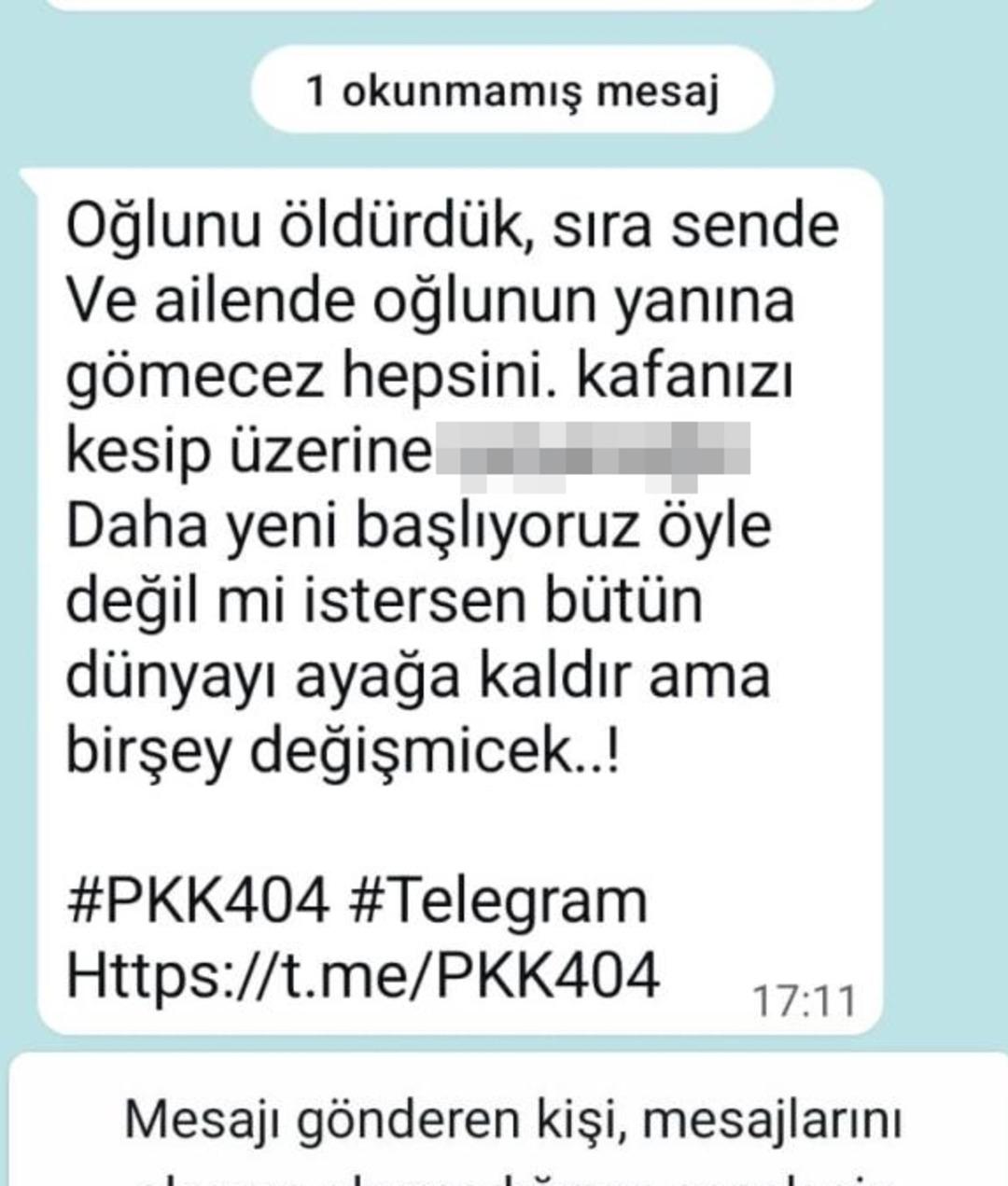 Ankara da katledilen Hakan Çakır ın ailesine tehdit mesajları geldi! Her satır kan dondurucu: "Annesinin boğazını keseceğiz, kızını sokağa çıkartmayacağız" 5