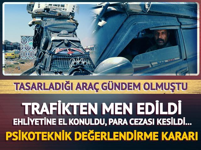 Trafikten men edildi, ehliyetine el konuldu, para cezası kesildi! Psikoteknik değerlendirme kararı