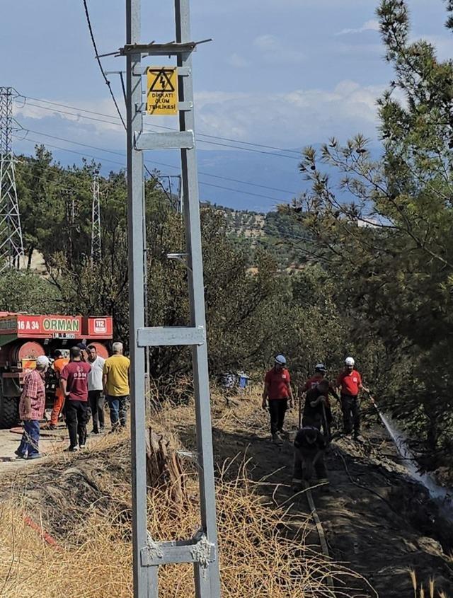 Mudanya’da korkutan yangın 3