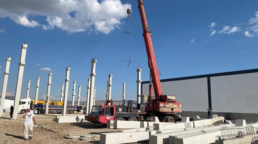 Ankara’da inşaatı devam eden fabrikada iş kazası: 1 ölü