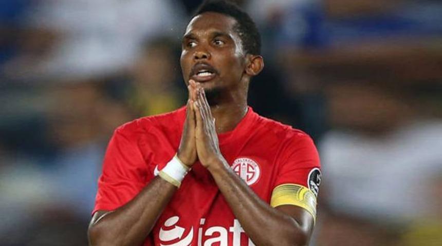 Samuel Eto'o'ya şok! 'Kendine takım bul'