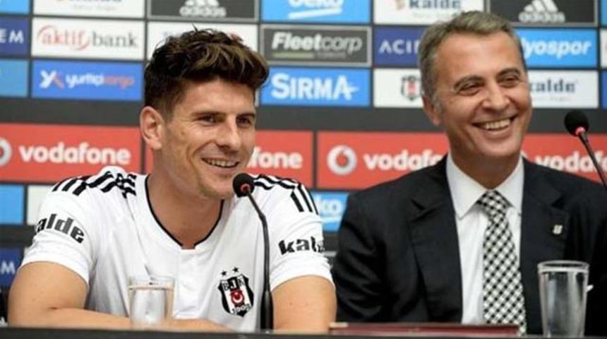 Mario Gomez, Fikret Orman'la yapacağı g&ouml;r&uuml;şmeye gitmedi
