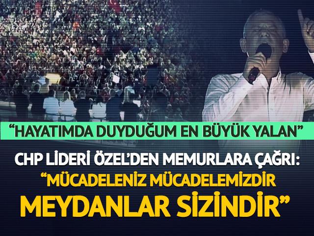 CHP lideri Özgür Özel "Buradan bir balonu patlatmak zorundayız" deyip duyurdu: "Hayatımda duyduğum en büyük yalan"