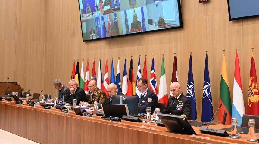 NATO Genelkurmay Başkanları video konferansla bir araya geldi