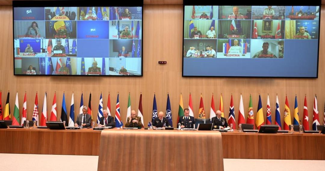 NATO Genelkurmay Başkanları video konferansla bir araya geldi 2