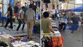 Tuzla'da pazarcılar arasında döner bıçaklı kavga: 1 yaralı