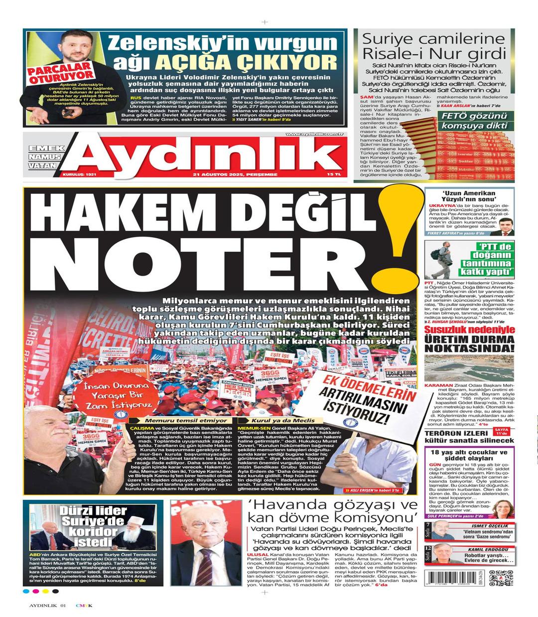 Aydınlık Gazetesi