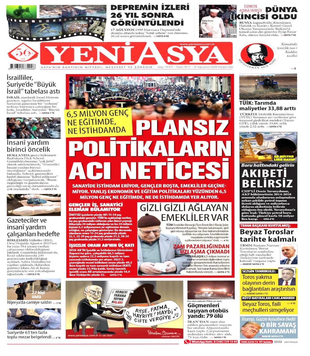 Yeni Asya Gazetesi