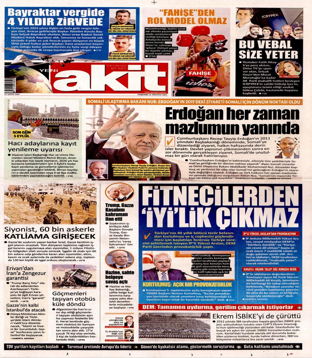 Yeni Akit Gazetesi