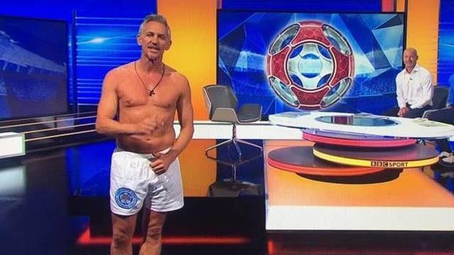 Gary Lineker verdiği sözü tuttu, donla çıktı!