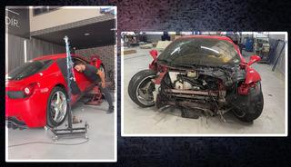 Perte çıkan Ferrari kaza yapan ustaya satılmıştı! Daha yapılmadan alıcısı çıktı: İşte yeni sahibi
