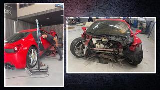 Perte çıkan Ferrari kaza yapan ustaya satılmıştı! Daha yapılmadan alıcısı çıktı: İşte yeni sahibi