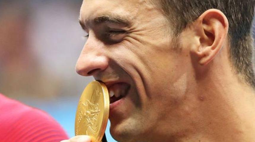 Michael Phelps, 28. madalyasına ulaştı!