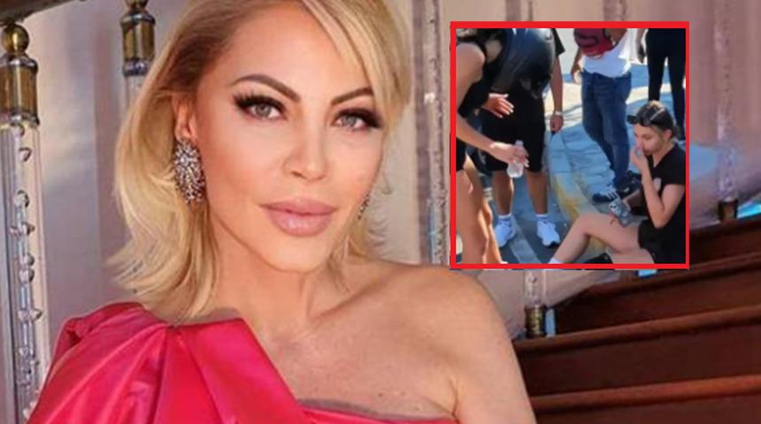 Seray Sever Bodrum'da kaza yaptı! Lüks aracı motosikletle çarpıştı 