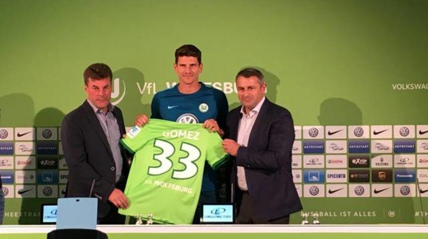 Mario Gomez resmen Wolfsburg'da