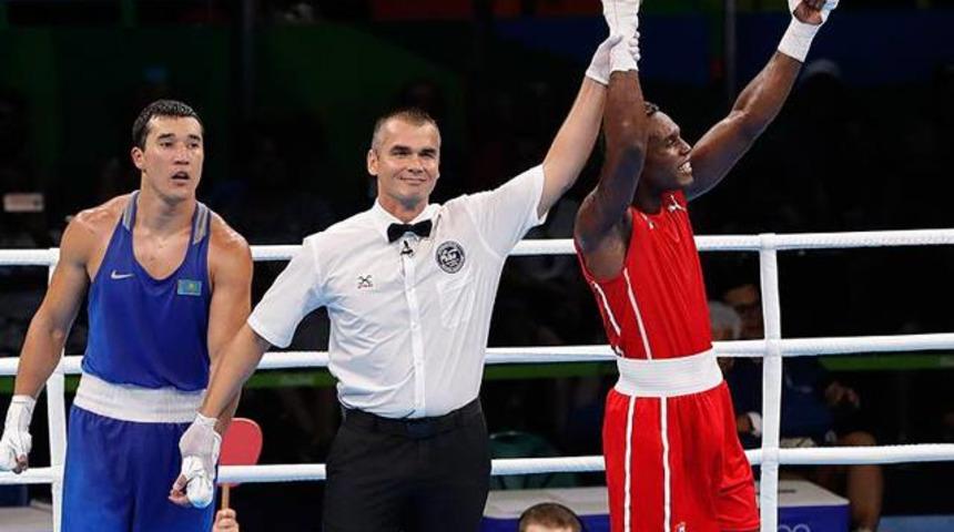 Boksta altın madalya K&uuml;balı La Cruz'un