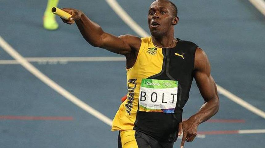 Bolt Rio 2016 olimpiyatlarında 3. altınına ulaştı