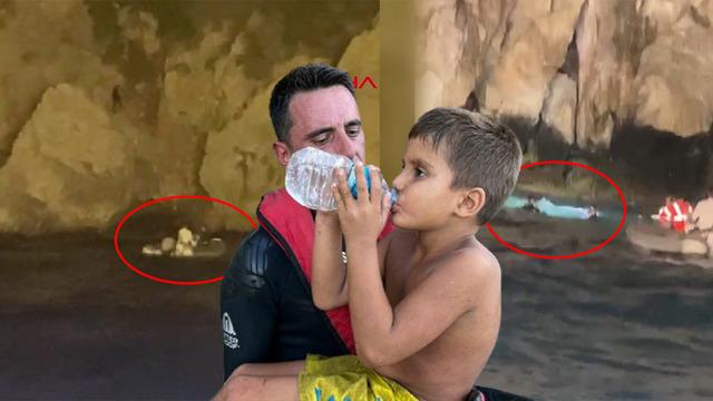 Muğla'da 12 saat sonra mucize! İHA'lar tespit etti: İki çocuk sağ bulundu