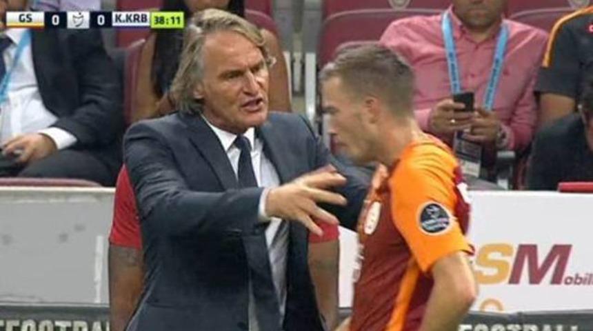 Martin Linnes, Jan Olde Riekerink'i &ccedil;ıldırttı