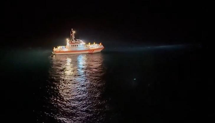 Dev gemiden aşağıya düştü! Geri dönüp aramaya başladılar: Tekirdağ'da korku dolu gece... G2