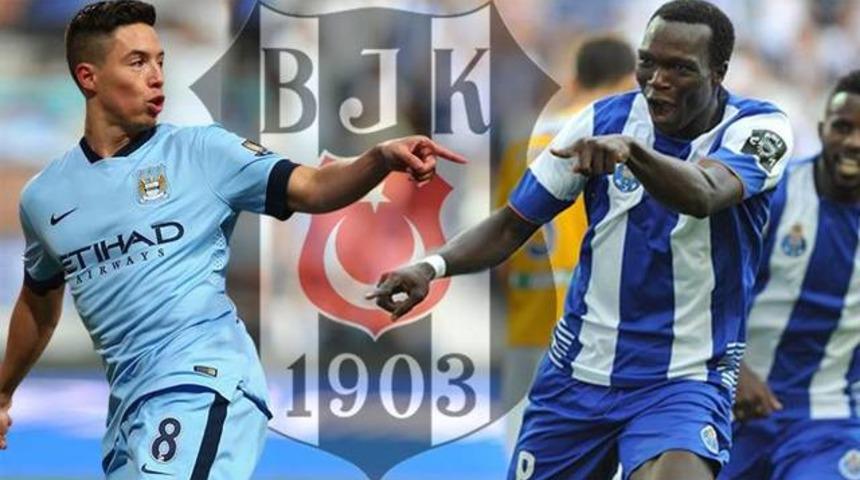 Samir Nasri ve Vincent Aboubakar Beşiktaş'ta