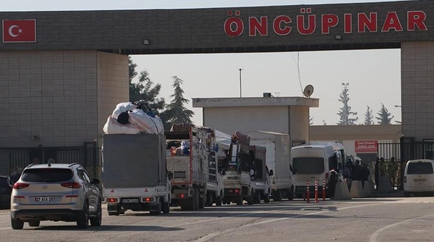 Bakanlık duyurmuştu! Suriye'ye pasaport ile geçişler başladı