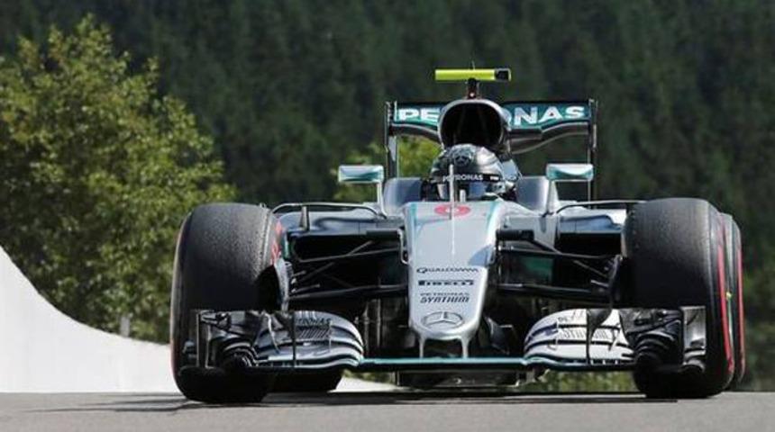Bel&ccedil;ika'da pole pozisyonu Rosberg'in