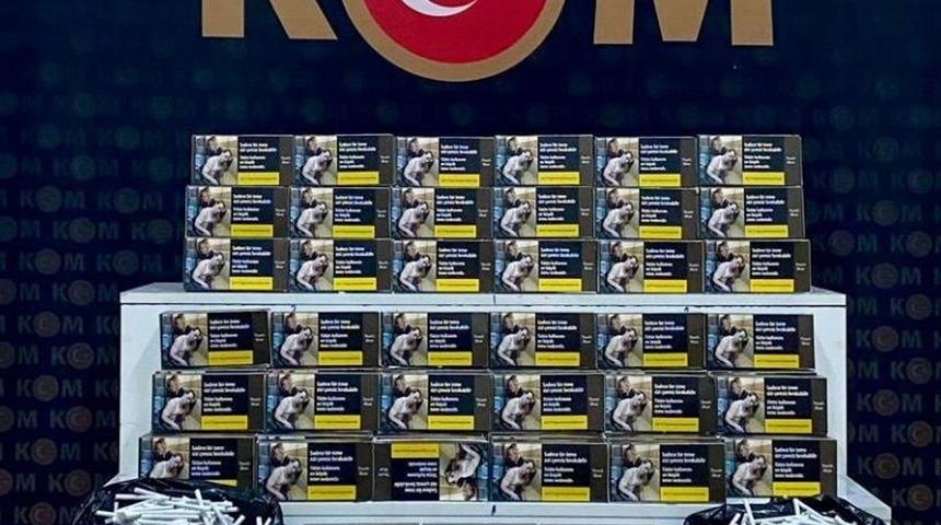 Kars’ta 30 bin Makaron ele geçirildi