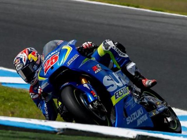 Vinales, MotoGP'de ilk kez zirvede