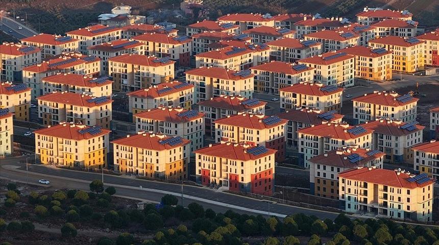 Hatay Hassa'da 622 afet konutunun yapımı devam ediyor