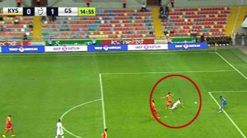 Galatasaraylıları &ccedil;ıldırtan pozisyon