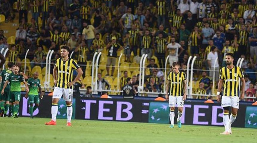 Fenerbah&ccedil;e'den tarihin en k&ouml;t&uuml; başlangıcı