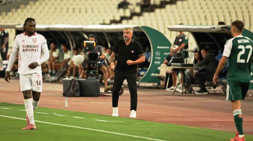 Temsilcimiz Samsunspor Yunanistan deplasmanında Panathinaikos'a mağlup oldu! Tur şansını rövanşa bıraktı...