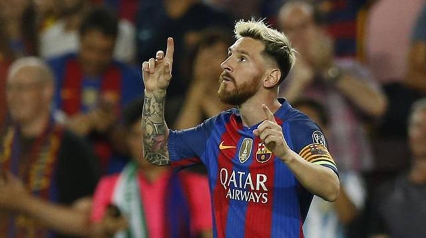 Barcelona ve Messi yine tarih yazdı!