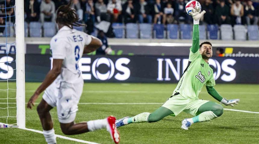 Beşiktaş İsviçre deplasmanında Lausanne ile yenişemedi! Konferans Ligi'nde turu Dolmabahçe'ye bıraktı...