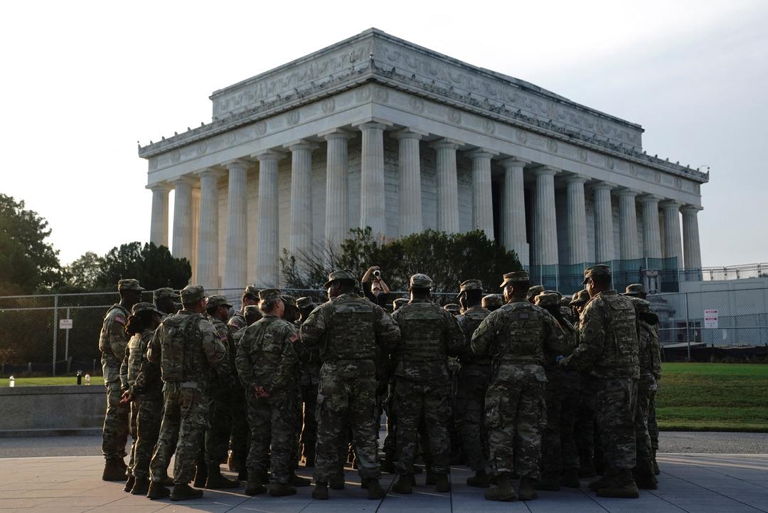 Washington da acil durum ilan etmişti! Ulusal Muhafızlar sokağa çıktı! Trump: 