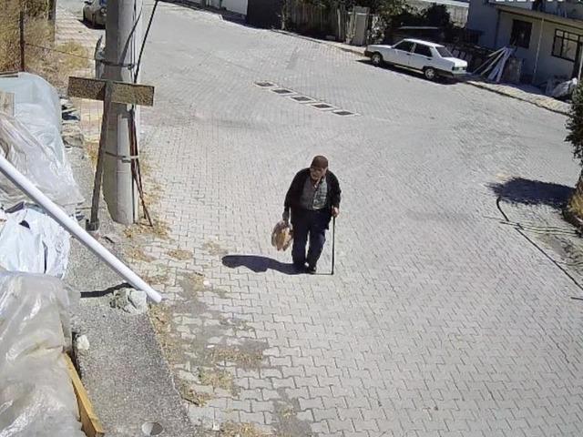 5 gündür aranan yaşlı adamın son görüntüleri ortaya çıktı