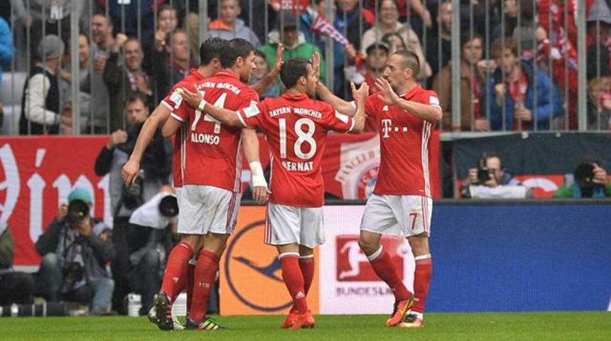 Bayern M&uuml;nih kayıpsız liderliğini s&uuml;rd&uuml;rd&uuml;