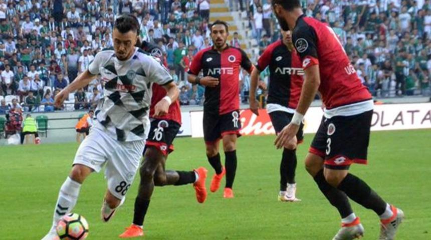 Atiker Konyaspor 1 - 1 Gen&ccedil;lerbirliği