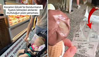 Dondurmanın da tadı kaçtı! İki topuna 1000 TL'den fazla para ödedi